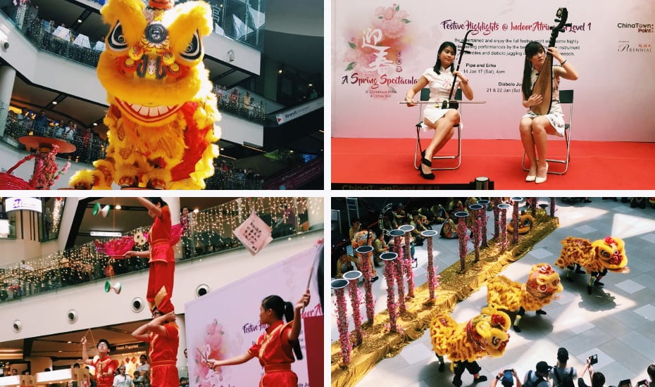 Chinatown Point is full of CNY spirit
