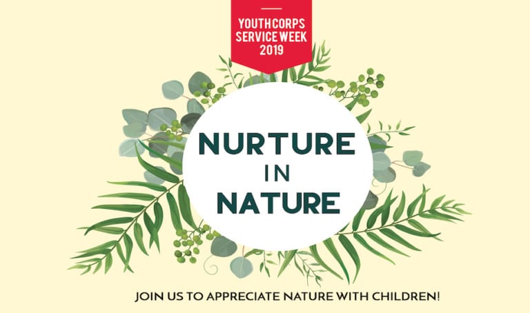 Youth Corps Service Week 2019 – Nurture in Nature