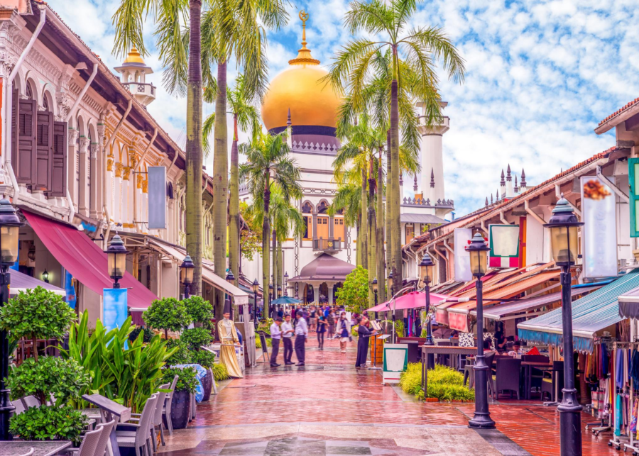 arab street sultan mosque | singapore attractions