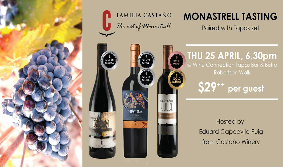 Monastrell Tasting Singapore
