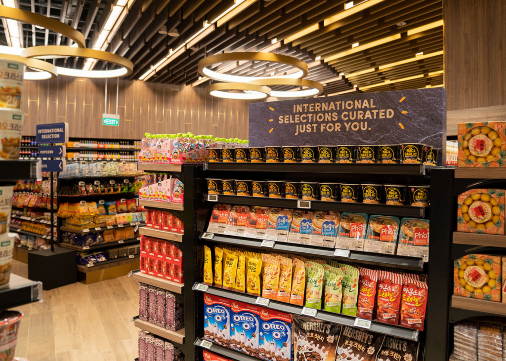 Gourmet and local treats at FairPrice Finest Jewel Changi