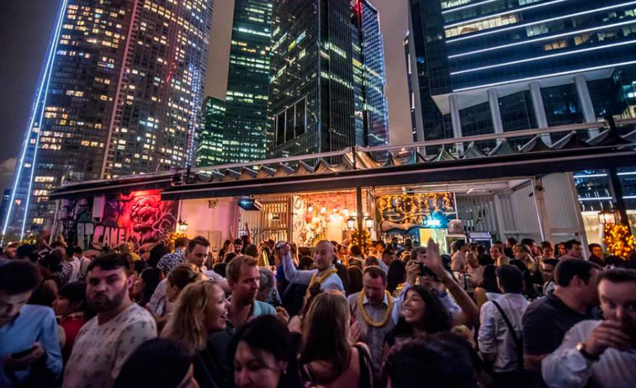 Rooftop bars in Singapore | Party at Kinki