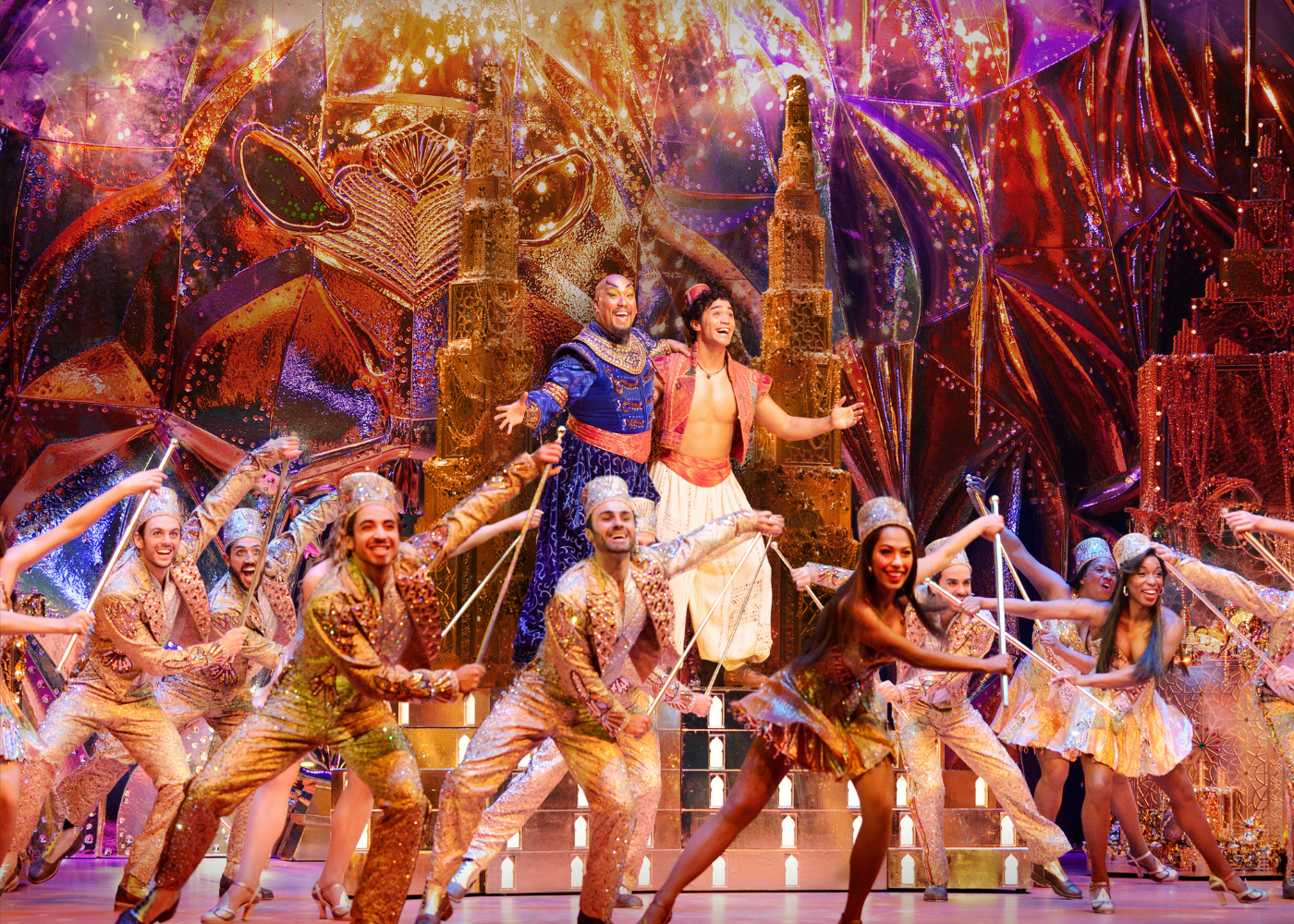 Review Youve Never Seen Anything Like Disneys Aladdin Musical