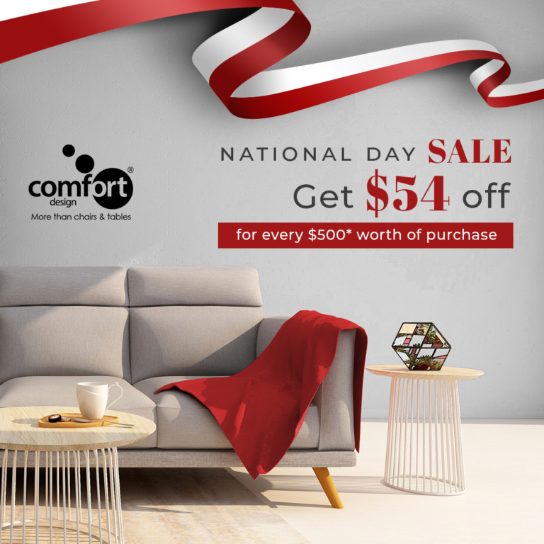 Comfort Furniture National Day Sale Singapore