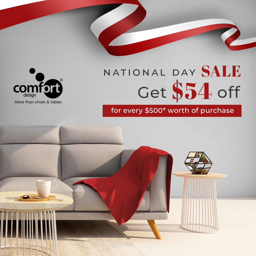 Comfort Furniture National Day Sale Singapore