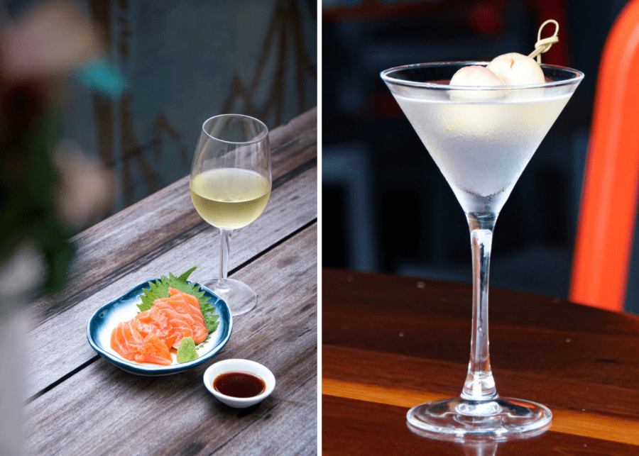 Potent coctails and fresh sashimi at Tanuki Raw | best happy hours