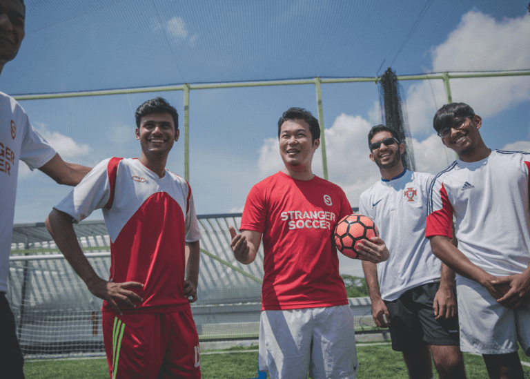 Stranger Soccer The easiest way to join a soccer game