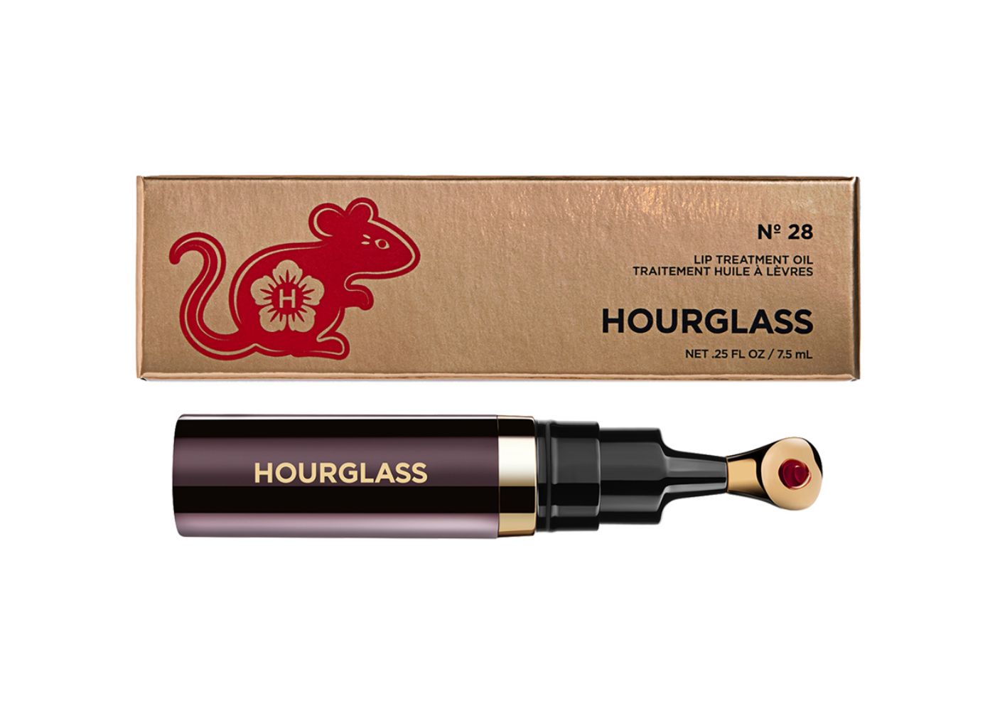 Hourglass No. 28 Lip Treatment Oil | At Night Lunar New Year