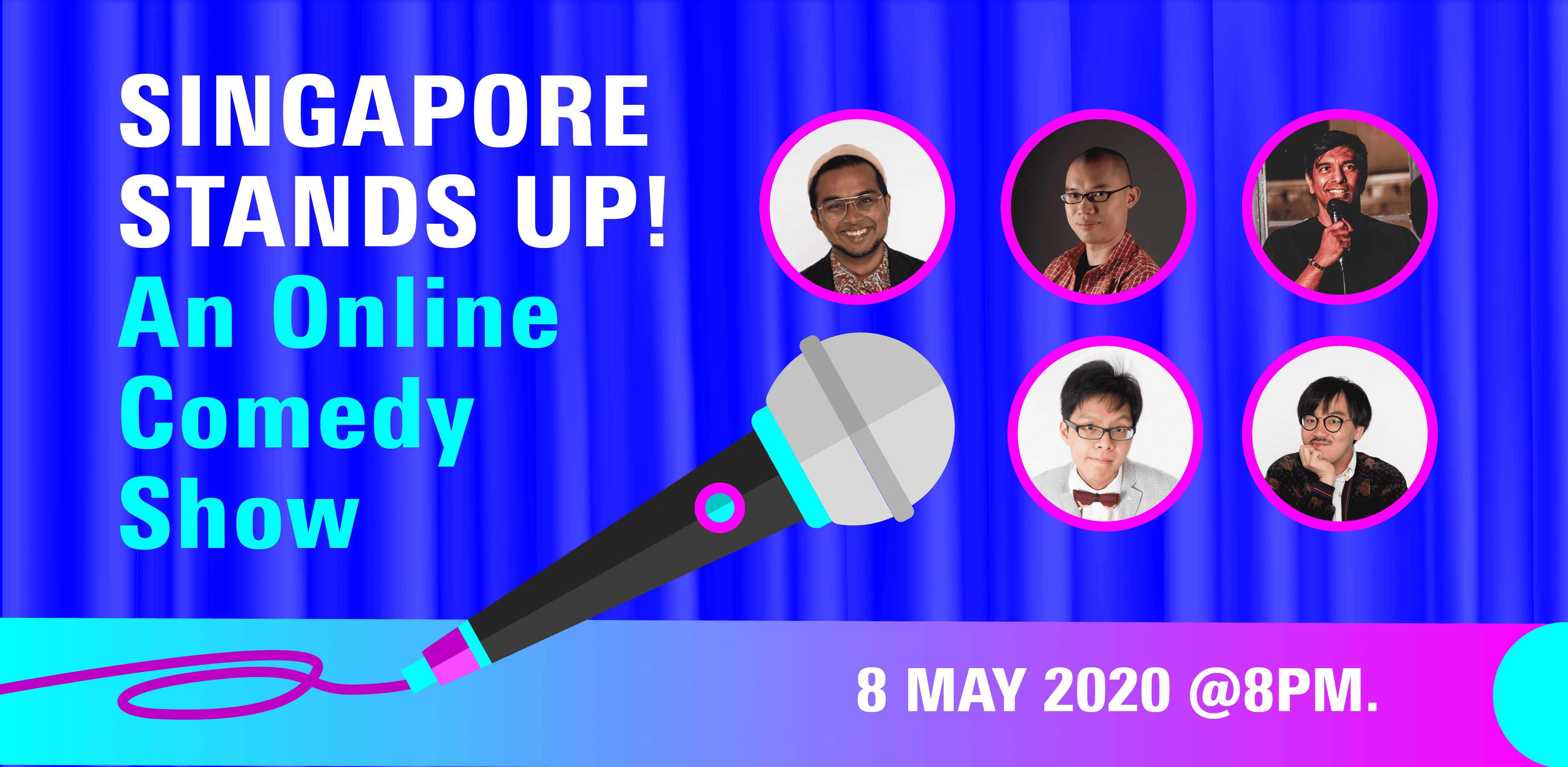 Singapore Stands Up! An Online Comedy Show by Discover