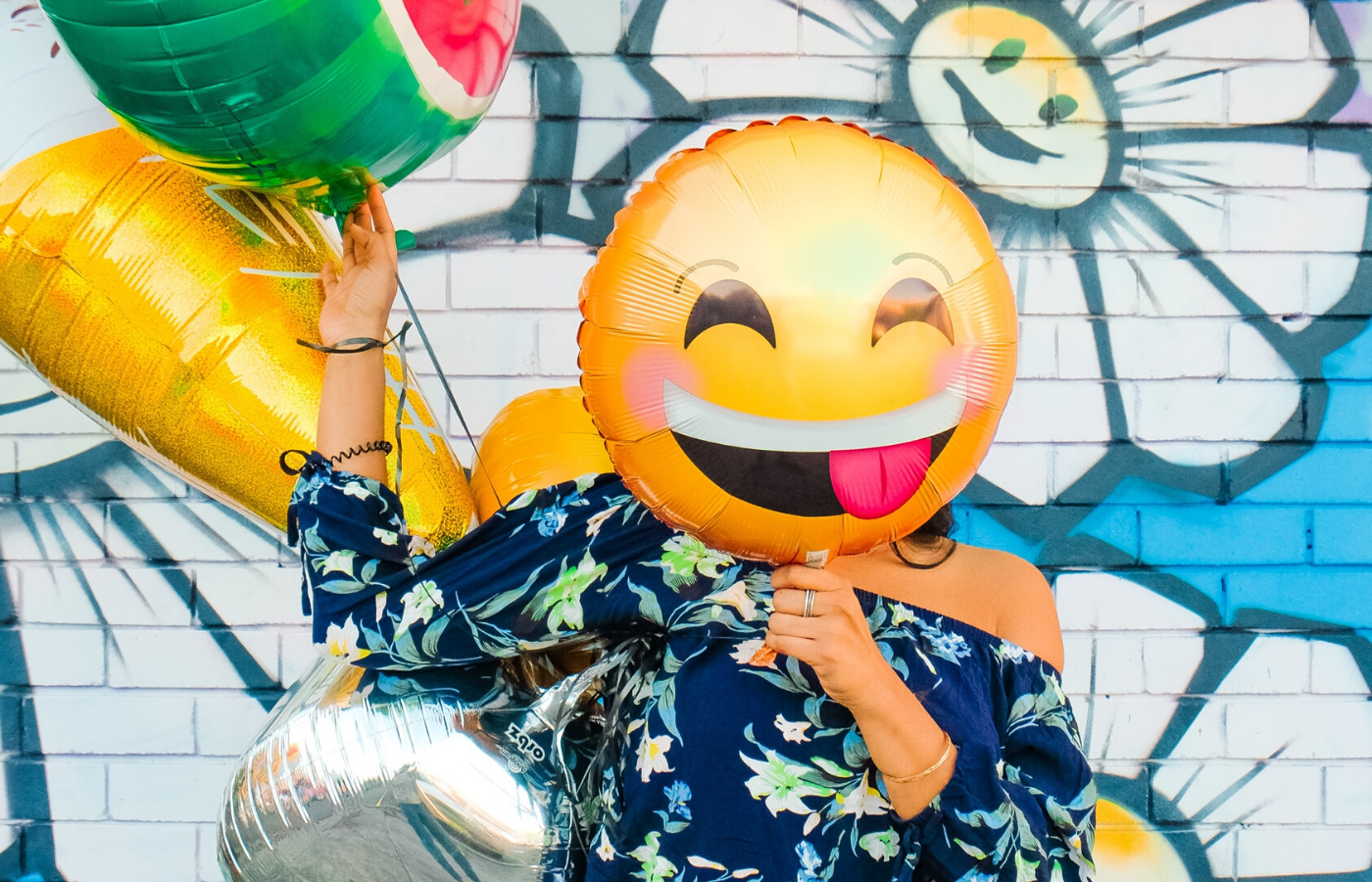 happy balloon emoji | things to do online