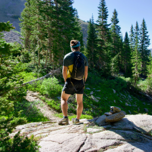 Going on a hike for some outdoorsy fun