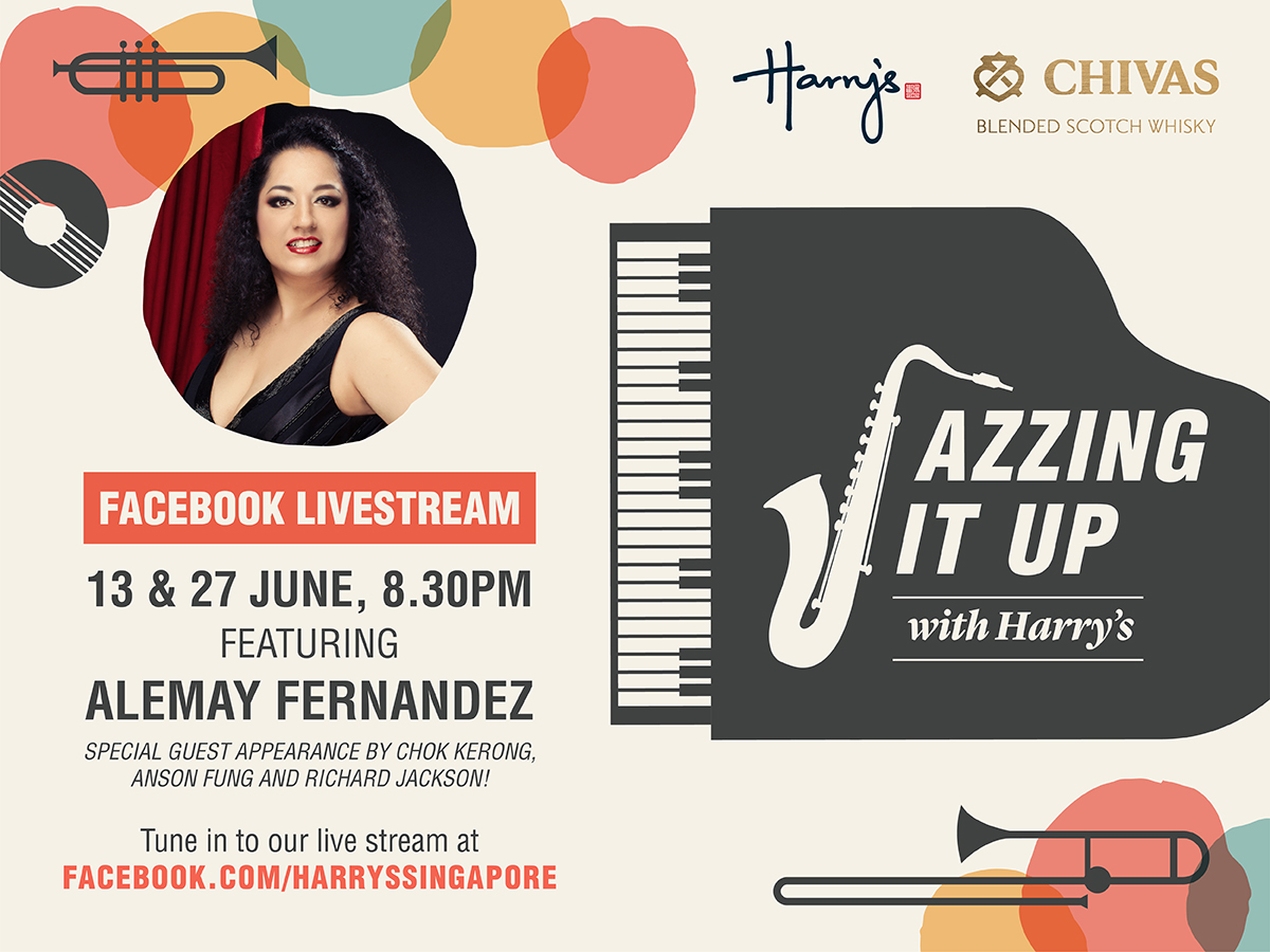 Harry's Jazzes it up with FreetoWatch Virtual Jazz Concerts Singapore