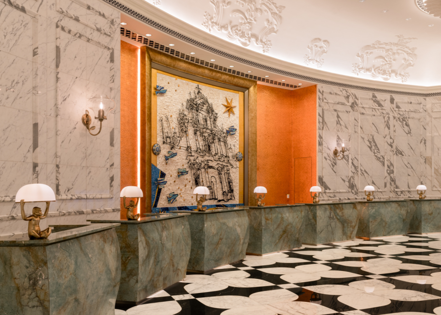 Grand Lisboa Palace Resort Macau lobby