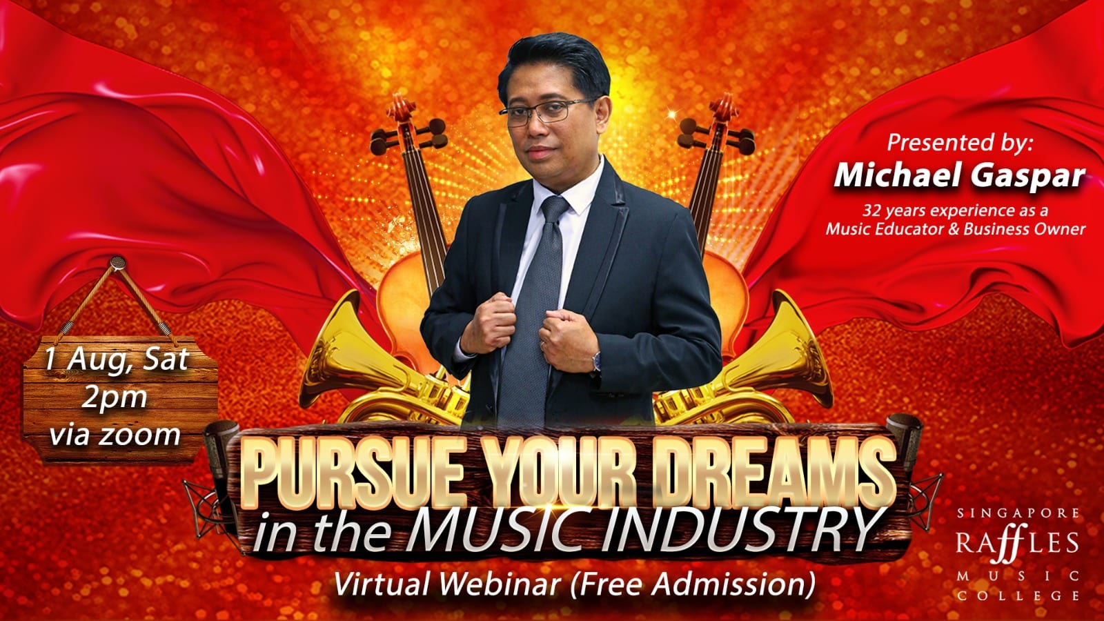 Free Online inar Pursue Your Dreams in the Music Industry