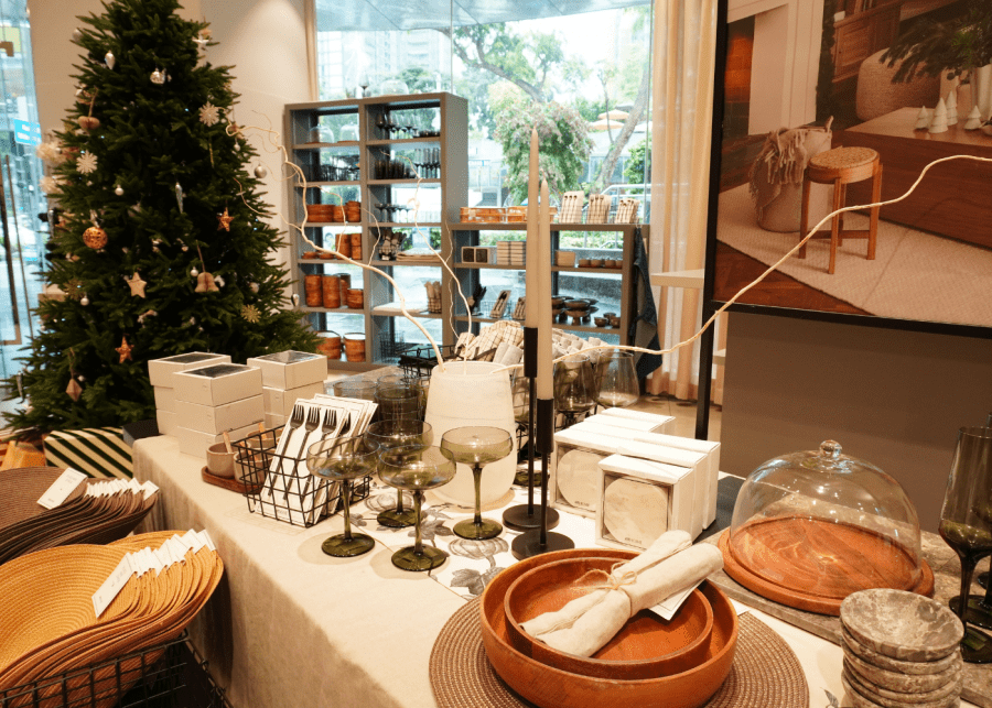H&M Home Holiday collection pop-up christmas markets singapore