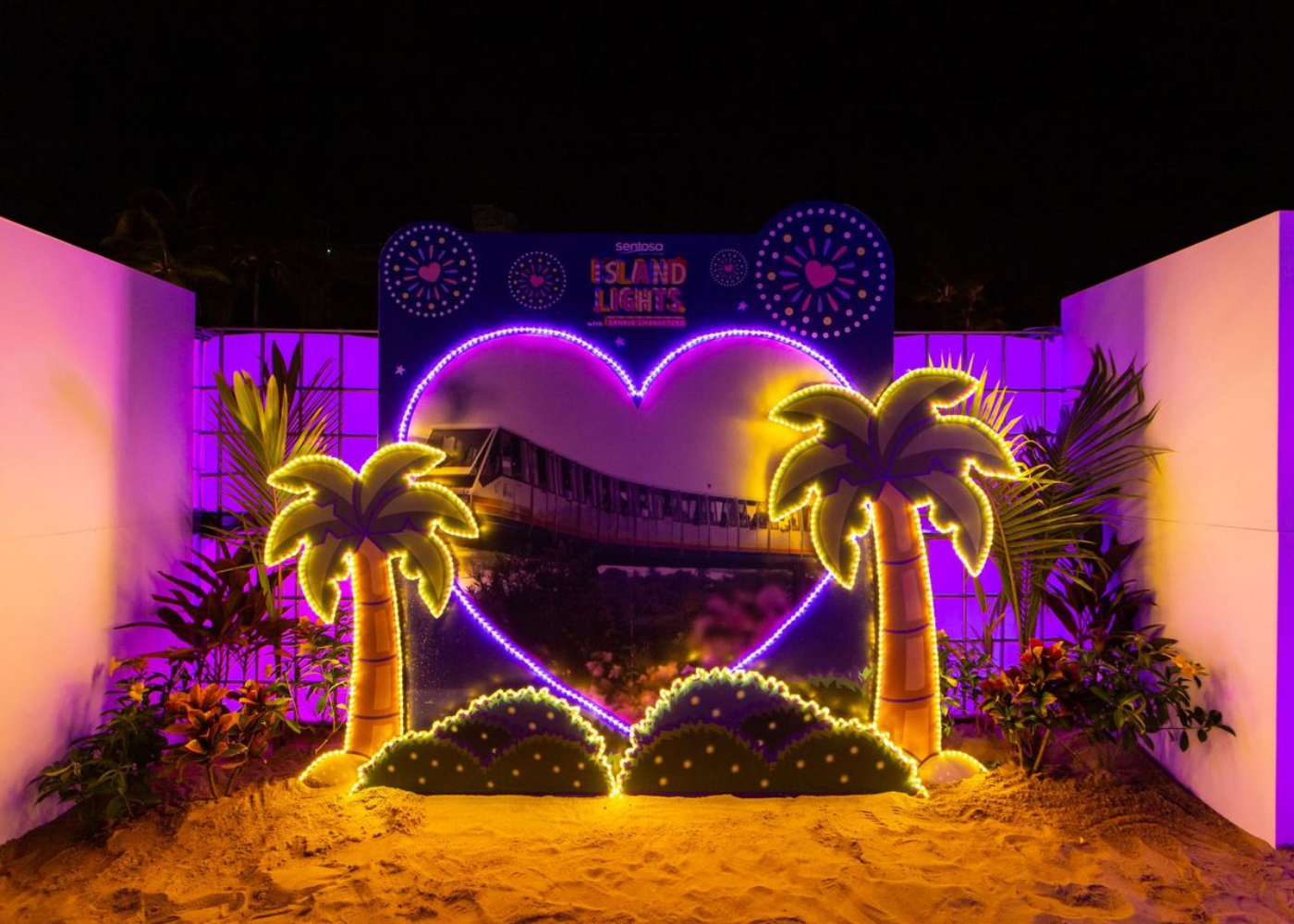 Sentosa Island At Night