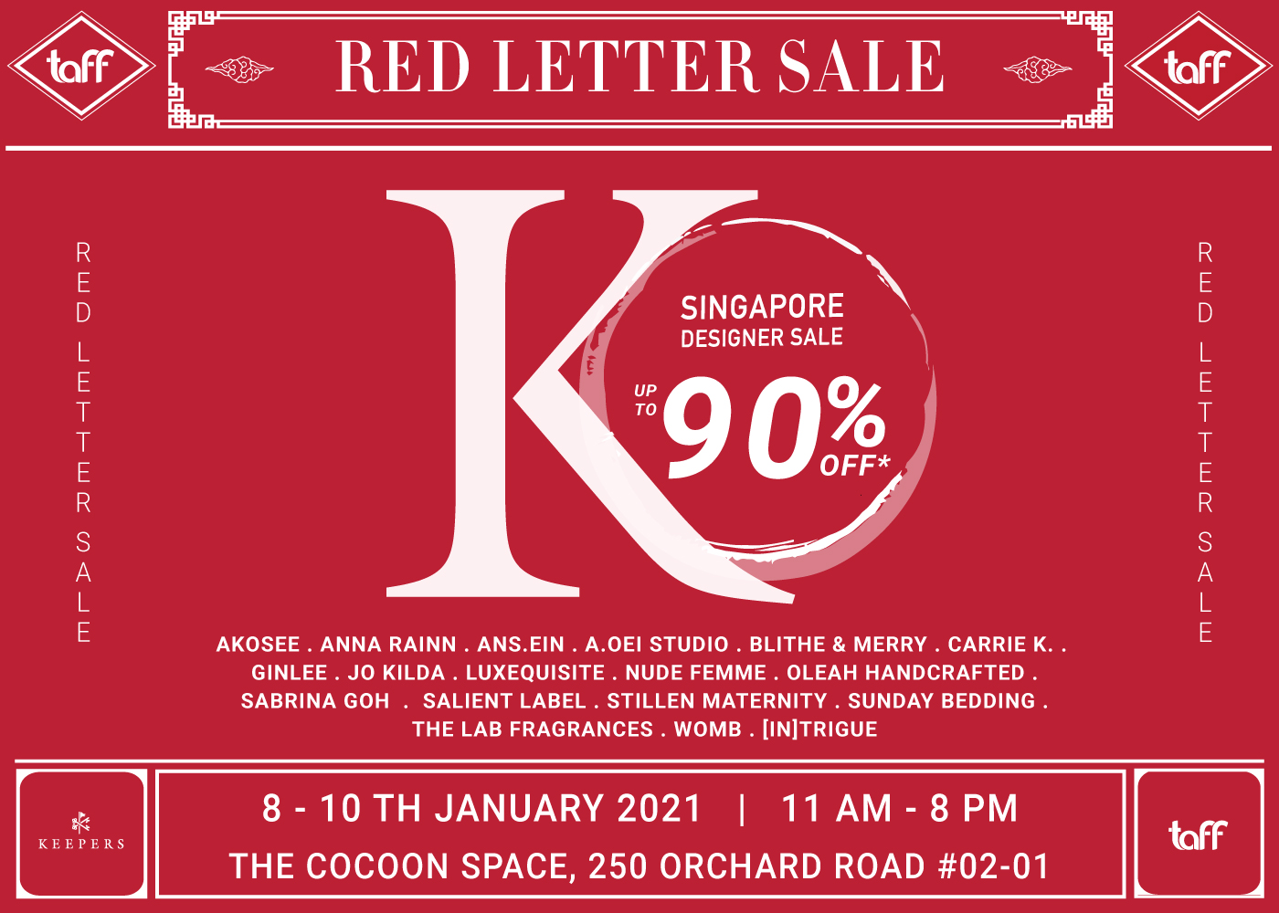 Red Letter Sale 21 Honeycombers Singapore Red Letter Sale 21 Honeycombers Singapore