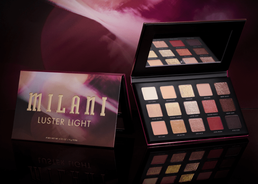 Milani Gilded Luster Light Eyeshadow Palette