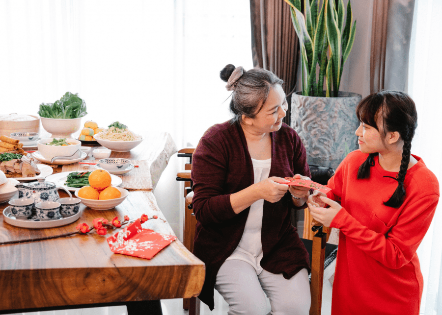 ang bao rates | grandma giving red packet