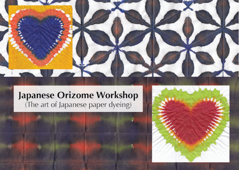 Japanese Orizome Workshop (The art of Japanese Paper Dyeing