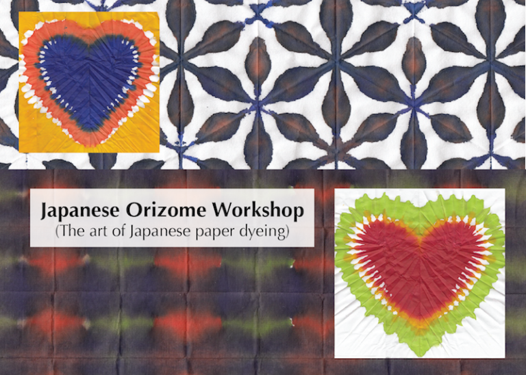 Japanese Orizome Workshop (The art of Japanese Paper Dyeing)