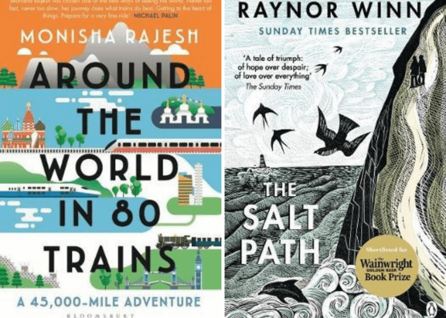 Bestseller books | The Salt Path and Around the World in 80 Trains