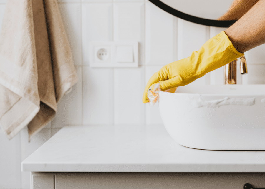 love languages | acts of service: cleaning the sink