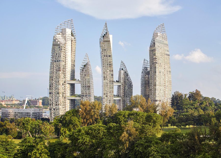 singapore architecture buildings | reflections at keppel bay