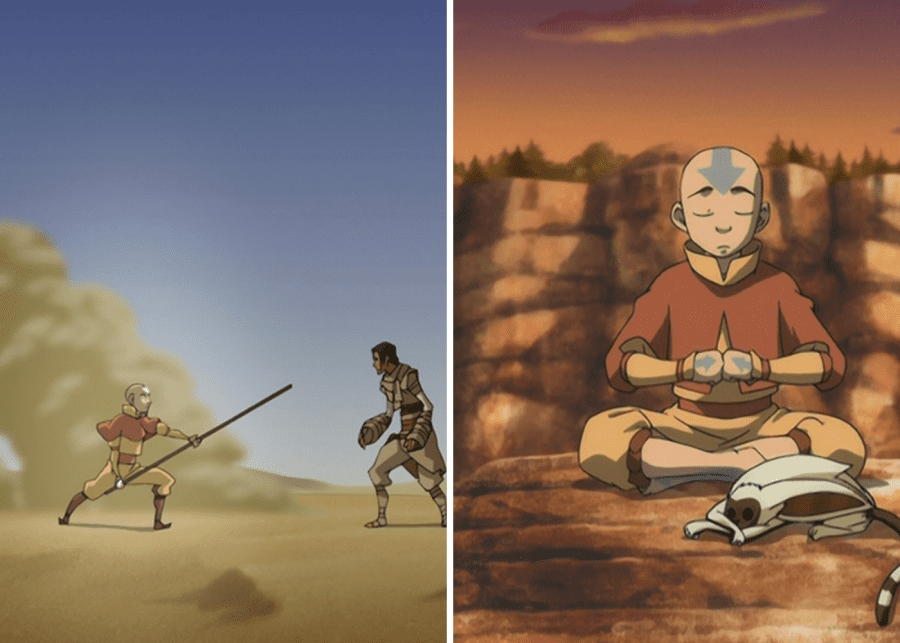 Watching cartoons | Avatar: The Last Airbender