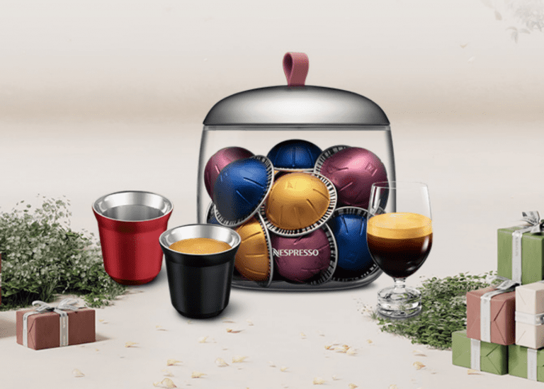 Nespresso festive collection Gifts for coffee lovers