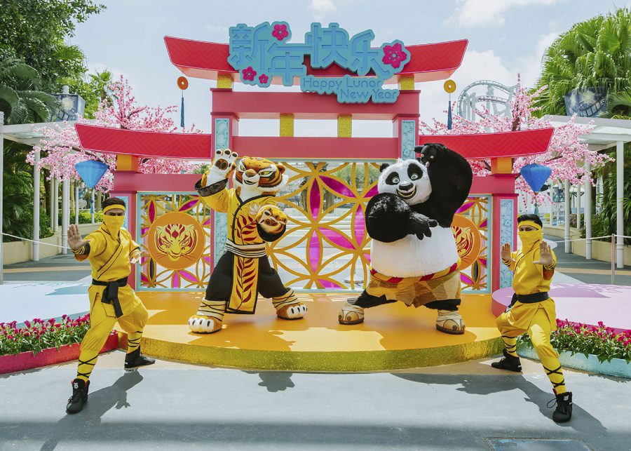 LNY resorts world sentosa | tigress and po