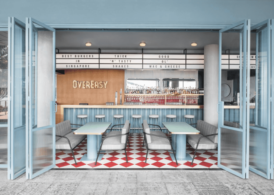 OverEasy | romantic restaurants singapore