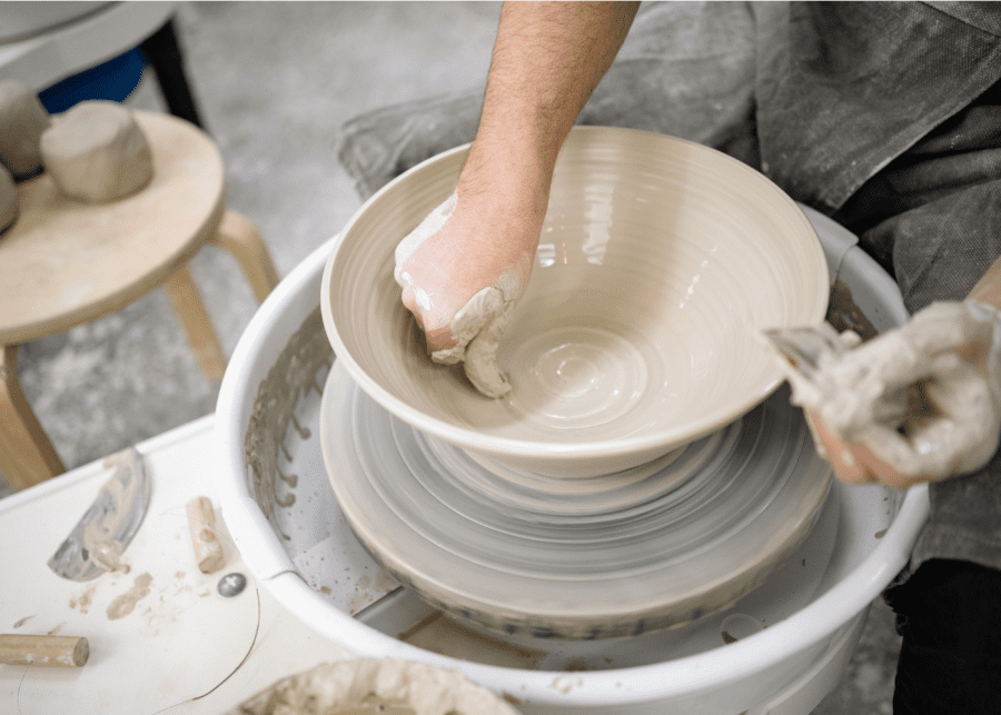 Pottery wheel teaches value of slowing our minds and bodies