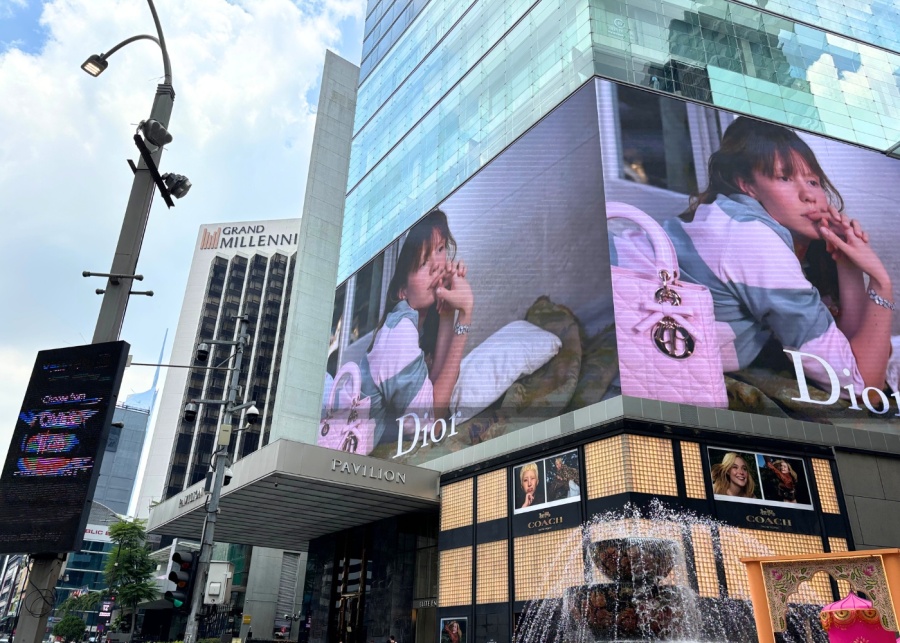 KL things to do - Pavilion Kuala Lumpur premium shopping mall with luxury brands