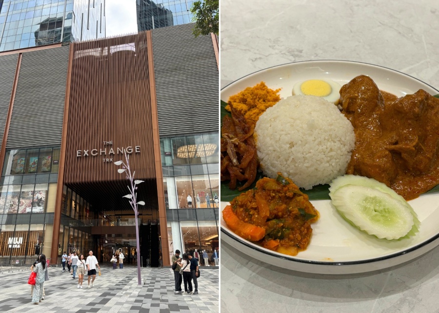 KL-things-to-do-The-Exchange-TRX-mall-exterior-and-nasi-lemak-from-Madam-Kwans