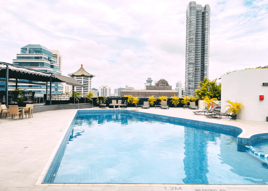 Staycation review: Voco Orchard Singapore hotel pool