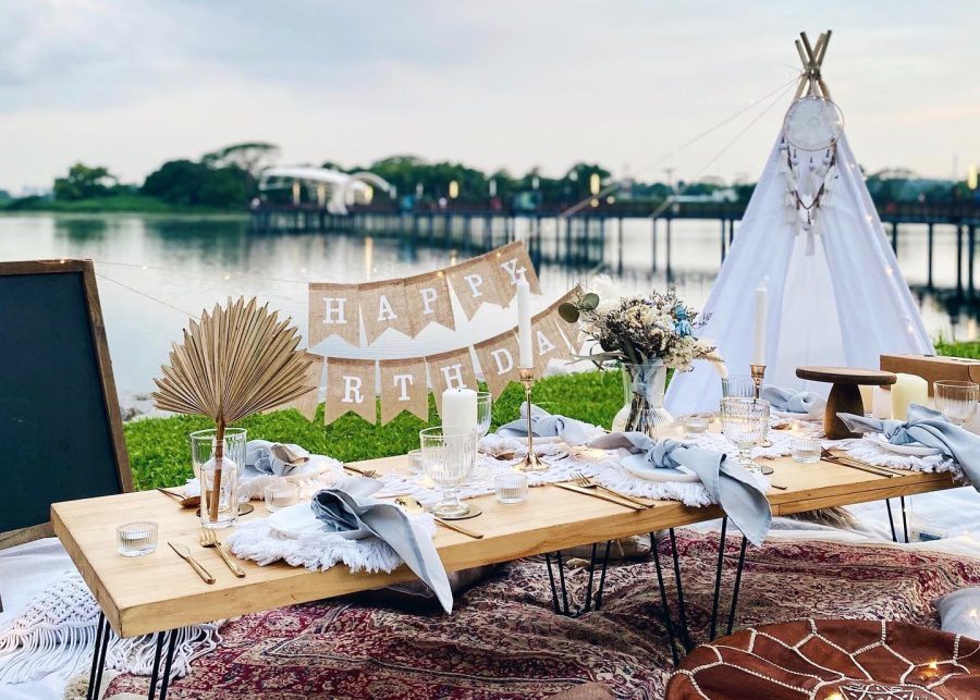 Picnic planners for the perfect outdoor set-up: For romantic date nights, proposals and birthdays in Singapore