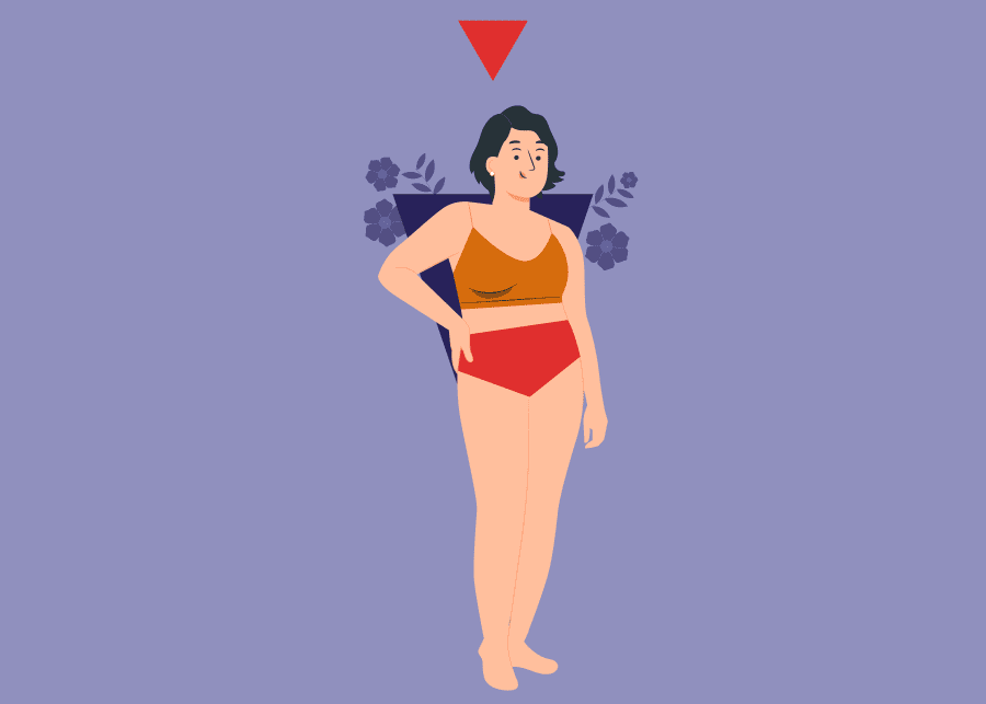 Body shapes_Inverted Triangle