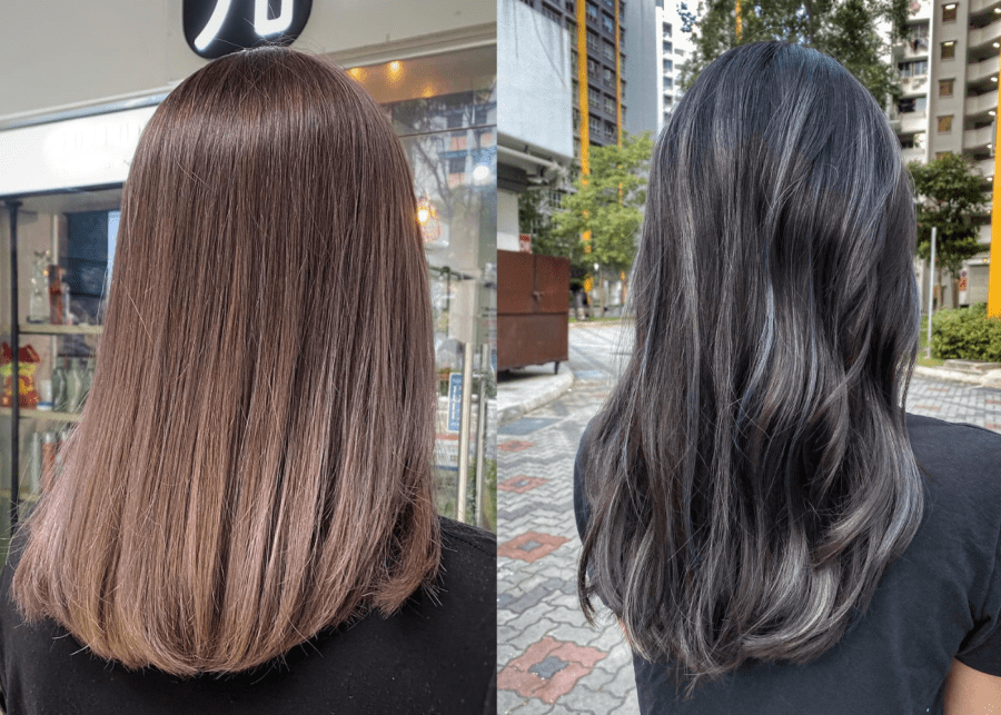 Salon Vim - Universally flattering, this Ash Mocha hair color is