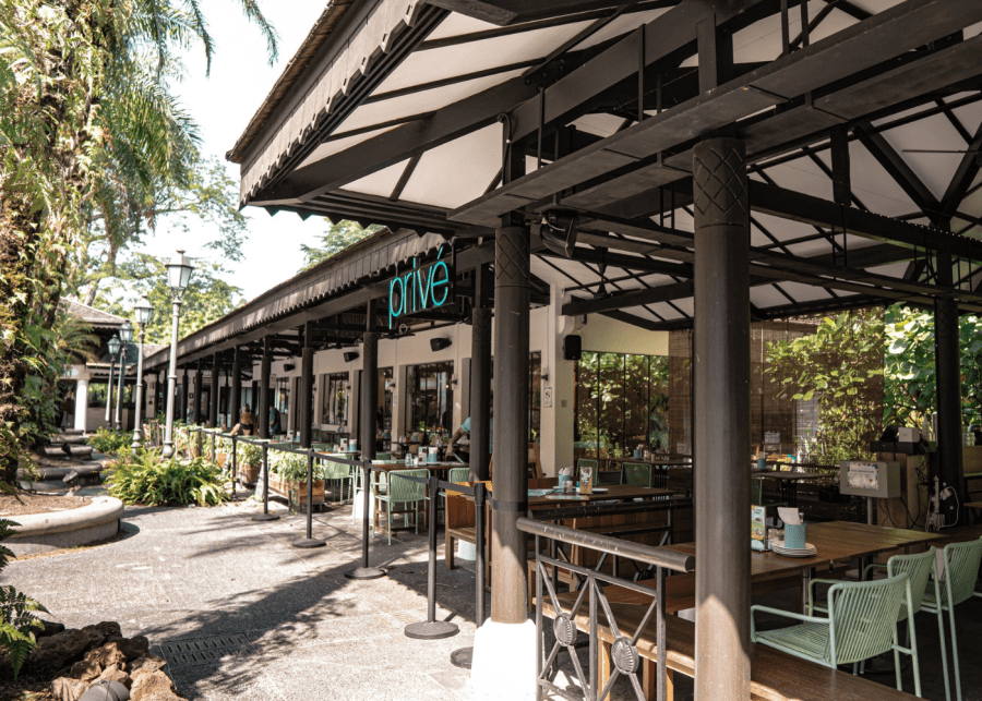 singapore botanic gardens | prive restaurant