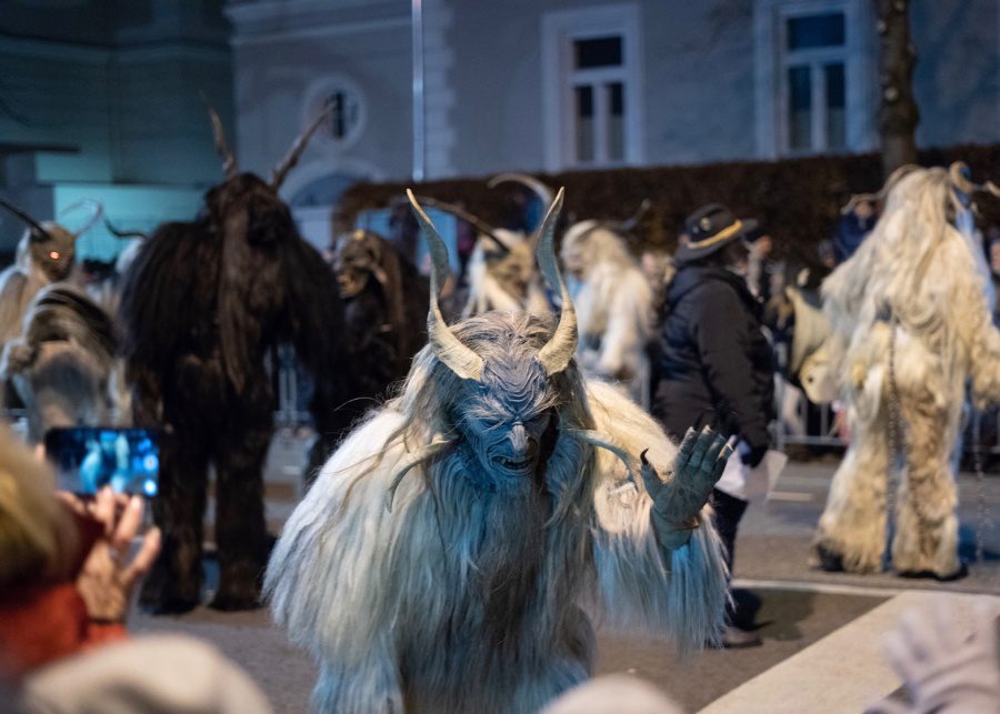 christmas traditions around the world | the krampus run in central europe