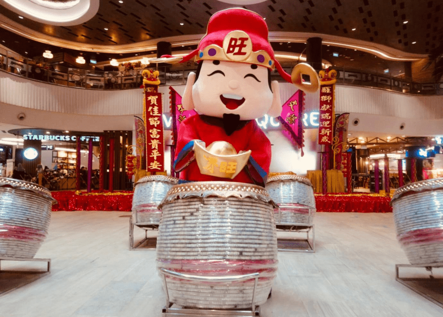 waterway point cny shopping | god of fortune