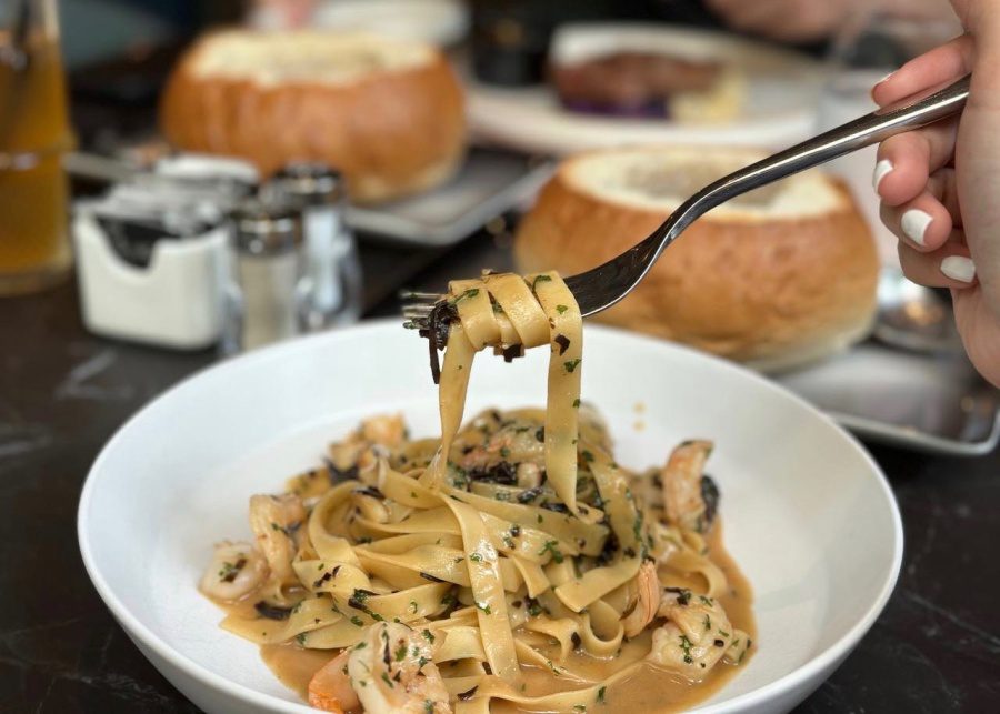 vibe hotel orchard singapore review | roos restaurant handmade pasta kombu butter tagliatelle