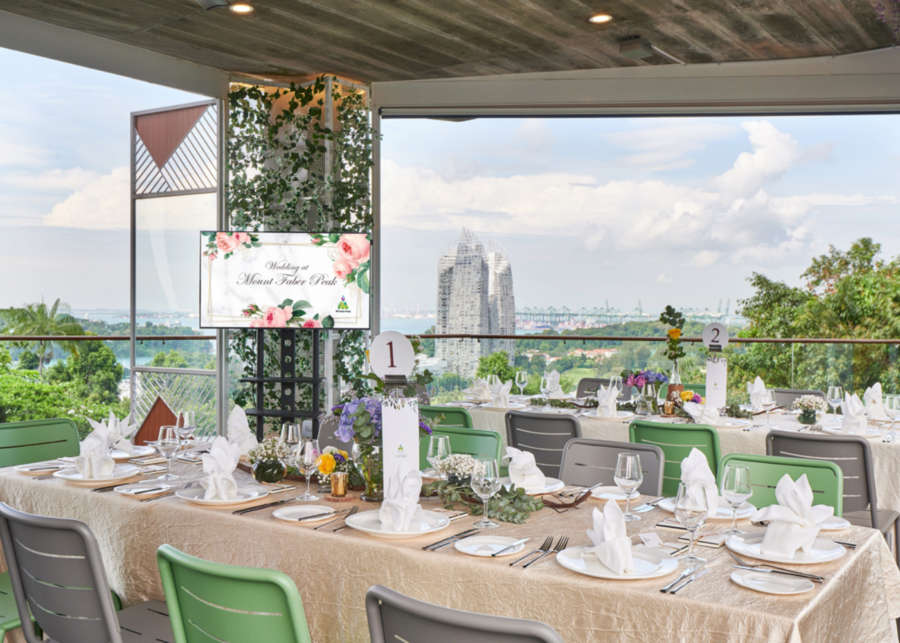 arbora hilltop garden - outdoor wedding venues singapore