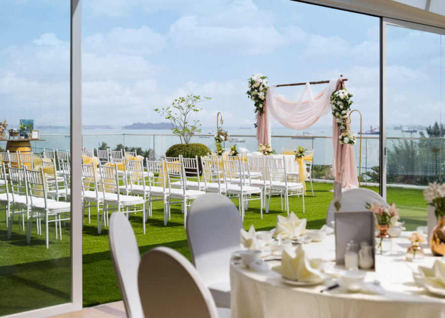 sky garden sentosa - outdoor wedding venue in singapore
