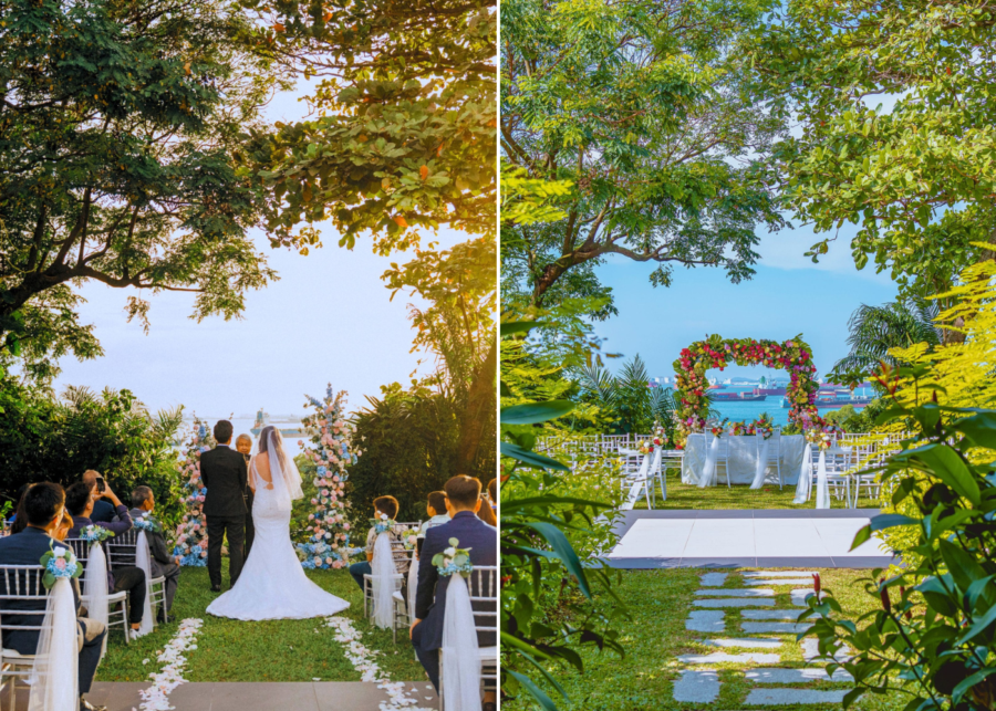 sofitel sentosa resorts and spa - outdoor wedding venues singapore