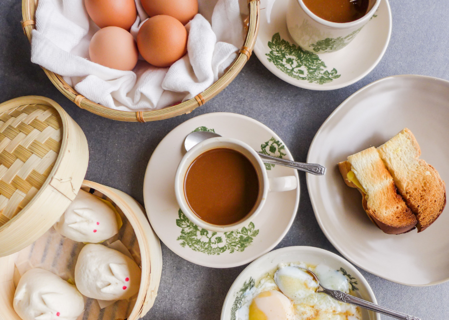 kopi breakfast in singapore