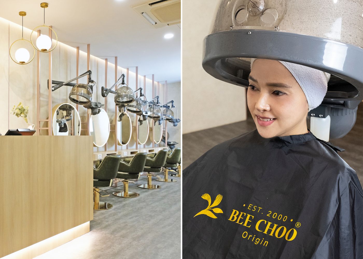 We tried the Amino shampoo series from Bee Choo Origin