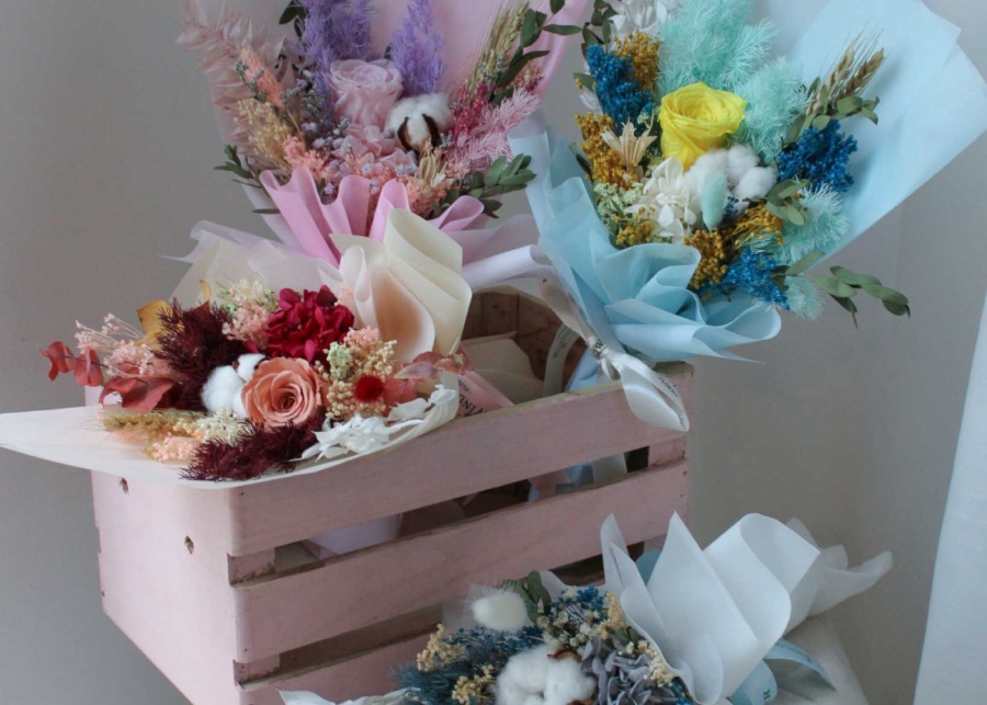 Windflower Florist | Preserved flowers in Singapore