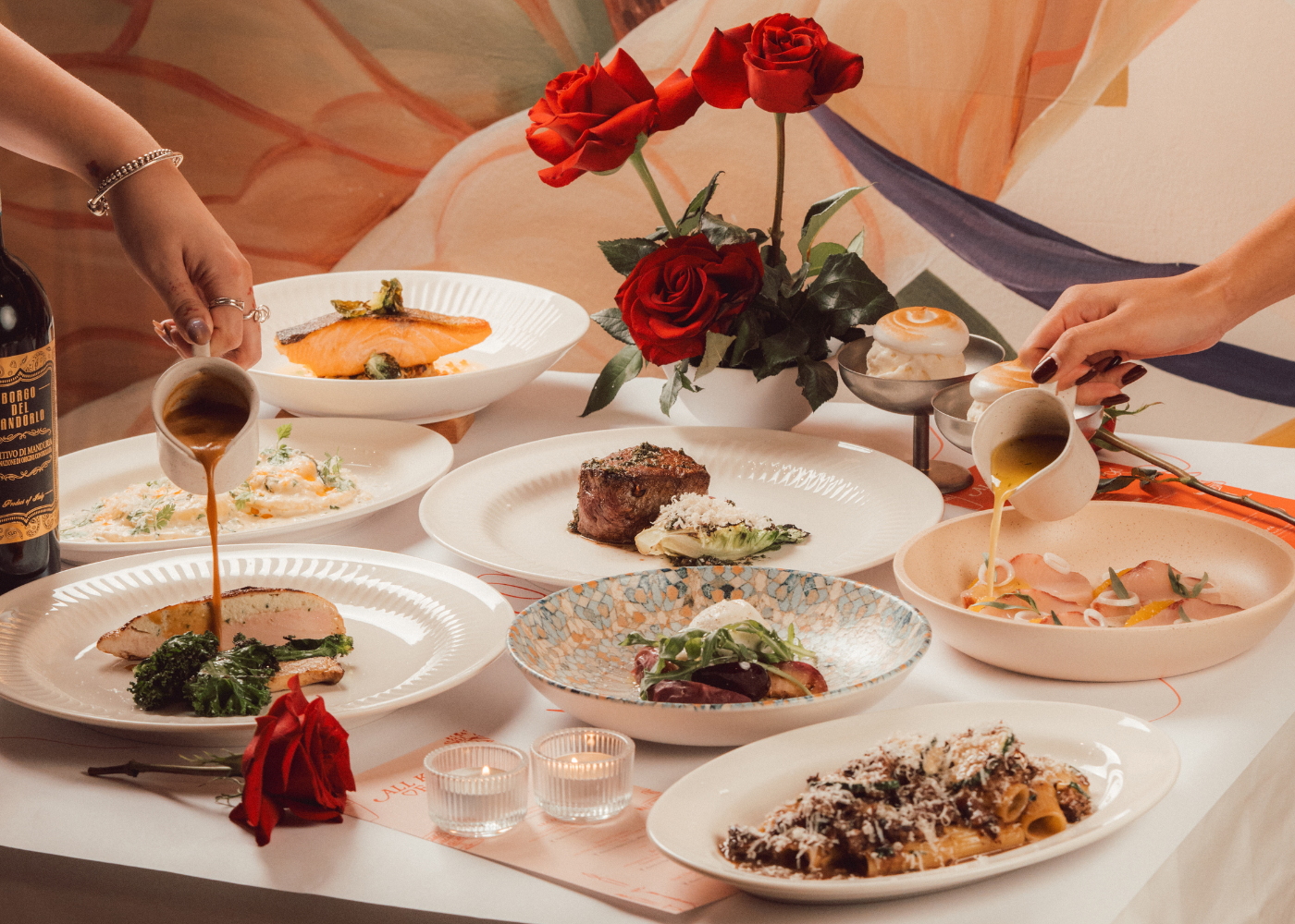 valentine's day restaurants singapore 2025 | wheeler's tropikana